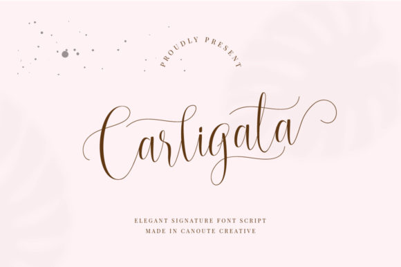 Carligata Font - Featured Image