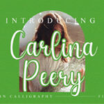 Carlina Peery Font - Featured Image