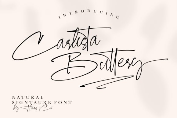 Carlista Buttery Font - Featured Image