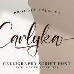 Carlyka Font - Featured Image