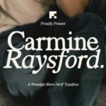 Carmine Raysford Font - Featured Image
