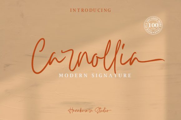 Carnollia Font - Featured Image