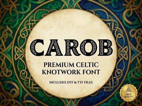 Carob Font - Featured Image