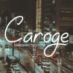 Caroge Font - Featured Image