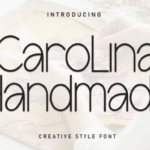 Carolina Handmade Font - Featured Image