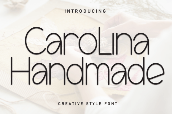 Carolina Handmade Font - Featured Image