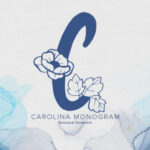 Carolina Monogram Font - Featured Image