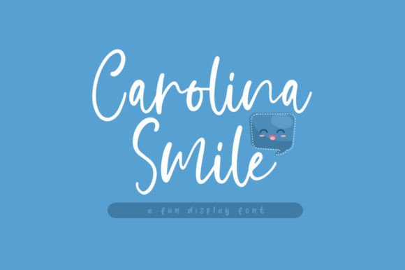 Carolina Smile Font - Featured Image