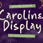 Caroline Display Font - Featured Image