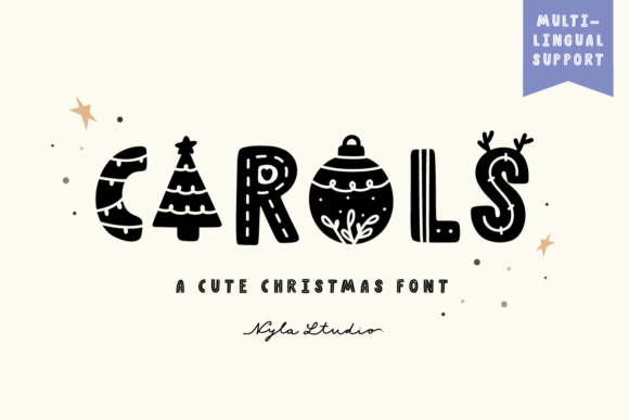 Carols Font - Featured Image