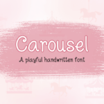 Carousel Font - Featured Image