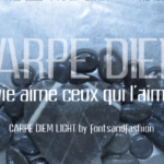 Carpe Diem Light Font - Featured Image