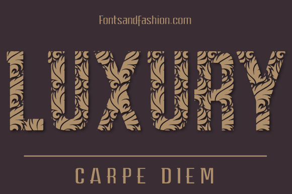 Carpe Diem Luxury Font - Featured Image