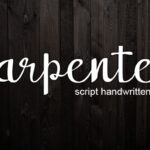 Carpenter Font - Featured Image
