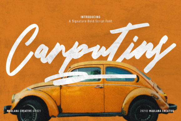 Carputins Signature Font - Featured Image