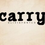 Carry Font - Featured Image