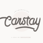 Carstay Font - Featured Image
