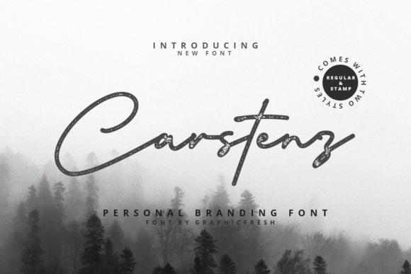 Carstenz Font - Featured Image