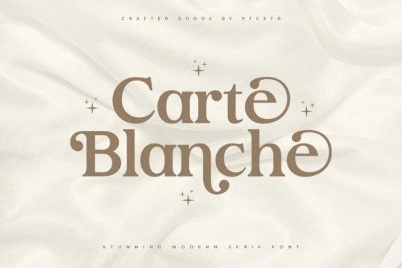 Carte Blanche Font - Featured Image