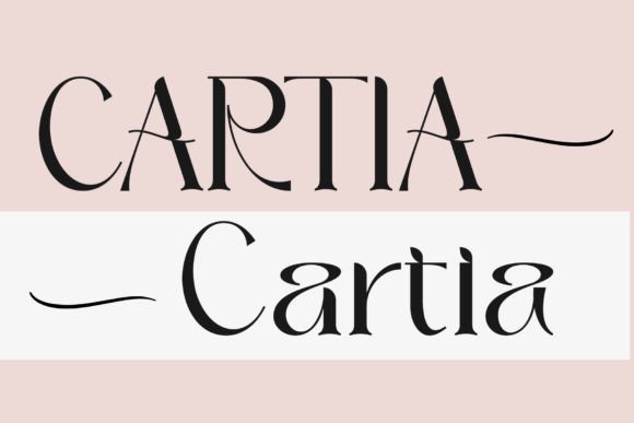 Cartia Font - Featured Image