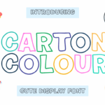 Carton Colour Font - Featured Image