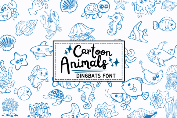 Cartoon Animals Font - Featured Image
