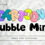 Cartoon Bubble Mint Font - Featured Image