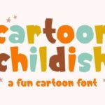 Cartoon Childish Font - Featured Image
