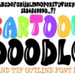 Cartoon Doodle Font - Featured Image