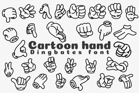 Cartoon Hand Font - Featured Image