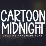 Cartoon Midnight Font - Featured Image