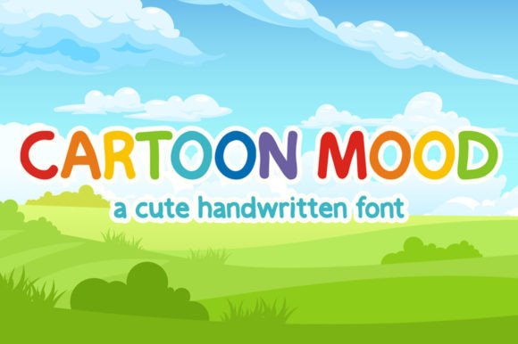 Cartoon Mood Font - Featured Image