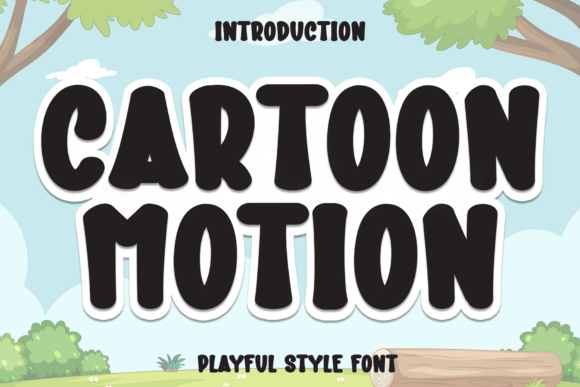 Cartoon Motion Font - Featured Image