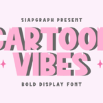 Cartoon Vibes Font - Featured Image