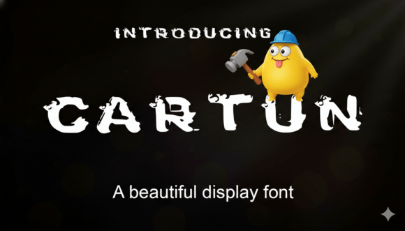 Cartun Font - Featured Image