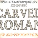 Carved Roman Font - Featured Image