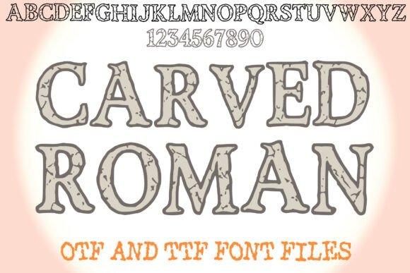 Carved Roman Font - Featured Image