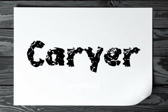 Caryer Font - Featured Image