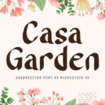 Casa Garden Font - Featured Image
