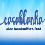 Casablanka Font - Featured Image