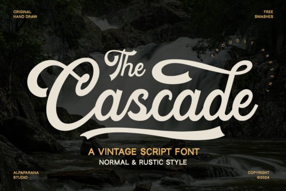 Cascade Font - Featured Image