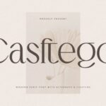 Casftego Font - Featured Image