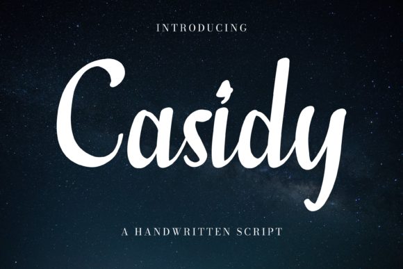 Casidy Font - Featured Image