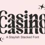 Casino Font - Featured Image