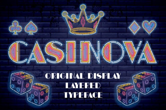 Casinova Font - Featured Image