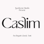 Caslim Font - Featured Image