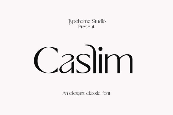 Caslim Font - Featured Image