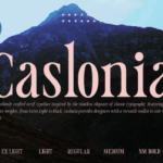 Caslonia Font - Featured Image