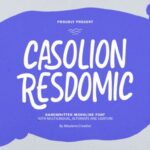 Casolion Resdomic Font - Featured Image