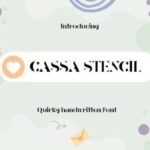 Cassa Stencil Font - Featured Image